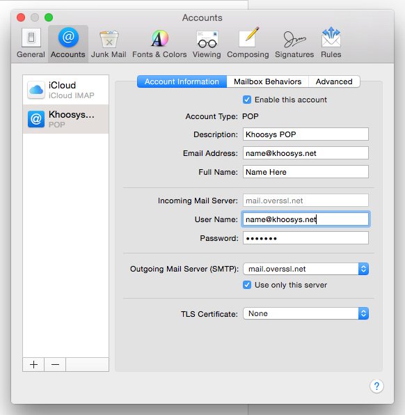 incoming mail server for a .mac email on windows 10